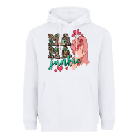White Mama Junkie Mother's Day Heavyweight Hoodie - CowGirlArtShop