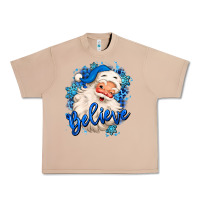 Burro believe winter christmas santa claus Urban Heavy Tee - MaliasSmallBusiness