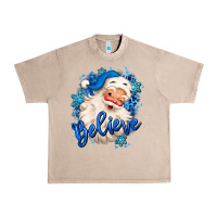 French Oak believe winter christmas santa claus Urban Heavy Tee - MaliasSmallBusiness