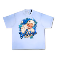 Grape Ice believe winter christmas santa claus Urban Heavy Tee - MaliasSmallBusiness