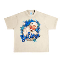 Sandshell believe winter christmas santa claus Urban Heavy Tee - MaliasSmallBusiness