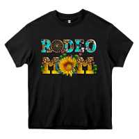 Black rodeo mom Heavy Core Tee - AdoDesignShop
