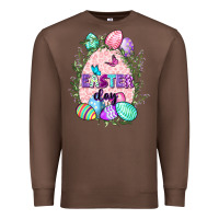 Chestnut Easter Day Premium Sweatshirt - CowGirlArtShop