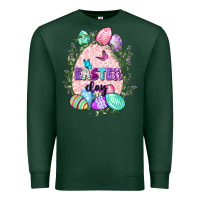 Sports Green Easter Day Premium Sweatshirt - CowGirlArtShop