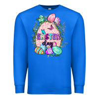 True Royal Easter Day Premium Sweatshirt - CowGirlArtShop