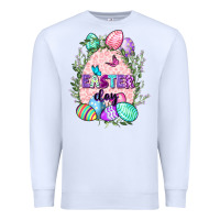 White Easter Day Premium Sweatshirt - CowGirlArtShop