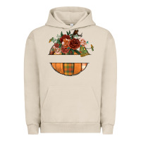 Pigment French Oak customize floral pumpkin Urban Hoodie - BundleAndBundleShop