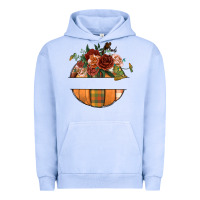 Pigment Grape Ice customize floral pumpkin Urban Hoodie - BundleAndBundleShop