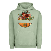 Customize Floral Pumpkin Urban Hoodie | Teevron