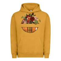 Pigment Peanut Butter customize floral pumpkin Urban Hoodie - BundleAndBundleShop