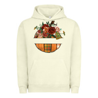Pigment Pistachio customize floral pumpkin Urban Hoodie - BundleAndBundleShop