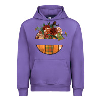 Tulip customize floral pumpkin Urban Hoodie - BundleAndBundleShop