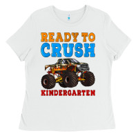 White ready to crush kindergarten Ladies Tee - Artiststas