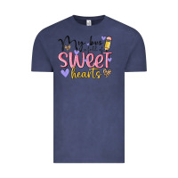 Vintage Denim my bus full of sweet hearts Vintage Tee - MaliasSmallBusiness