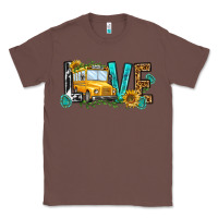Chestnut school bus love Classic Tee - NancyCooperArtShop