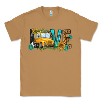 Toasted Coconut school bus love Classic Tee - NancyCooperArtShop
