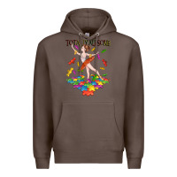 Coffee totally au some Premium Hoodie - CowGirlArtShop