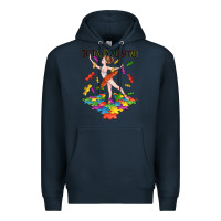 Navy totally au some Premium Hoodie - CowGirlArtShop