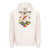 Pale Pink totally au some Premium Hoodie - CowGirlArtShop