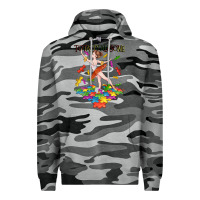 Slate Camo totally au some Premium Hoodie - CowGirlArtShop