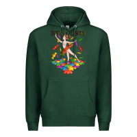 Sports Green totally au some Premium Hoodie - CowGirlArtShop