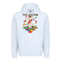 White totally au some Premium Hoodie - CowGirlArtShop