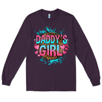 Plum daddy's girl Long Sleeve Tee - RanaPortraitStore