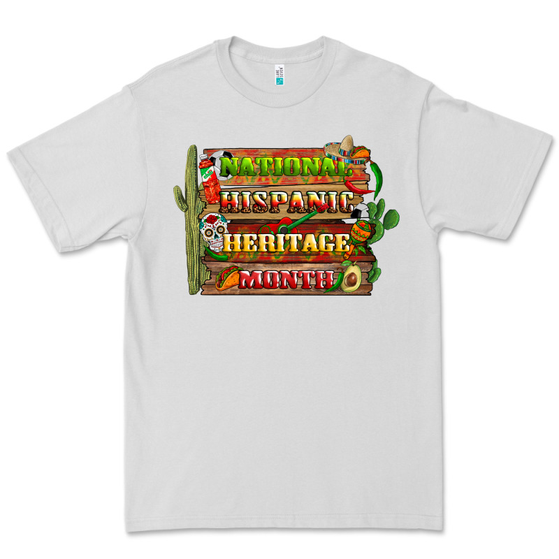 National Hispanic Heritage Month With Background Premium Tee by BundleAndBundleShop | Teevron
