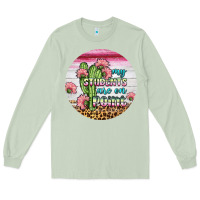 Matcha my students are on point round earring Long Sleeve Tee - BundleAndBundleShop