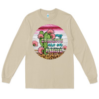 Mushroom my students are on point round earring Long Sleeve Tee - BundleAndBundleShop