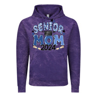 Cloud Purple senior mom 2024 Vintage Hoodie - MaliasSmallBusiness