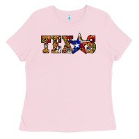 Bubblegum Pink texas christmas Ladies Tee - JahusDesignShop