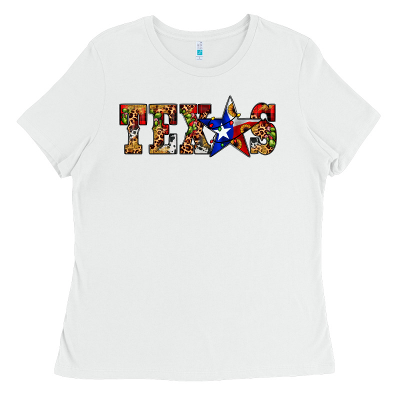 Texas Christmas Ladies Tee by JahusDesignShop | Teevron
