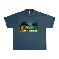Midnight Navy camp crew Urban Heavy Tee - NancyCooperArtShop