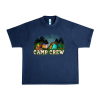 Navy camp crew Urban Heavy Tee - NancyCooperArtShop