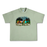 Oil Green camp crew Urban Heavy Tee - NancyCooperArtShop