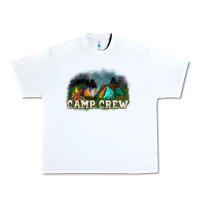 White camp crew Urban Heavy Tee - NancyCooperArtShop