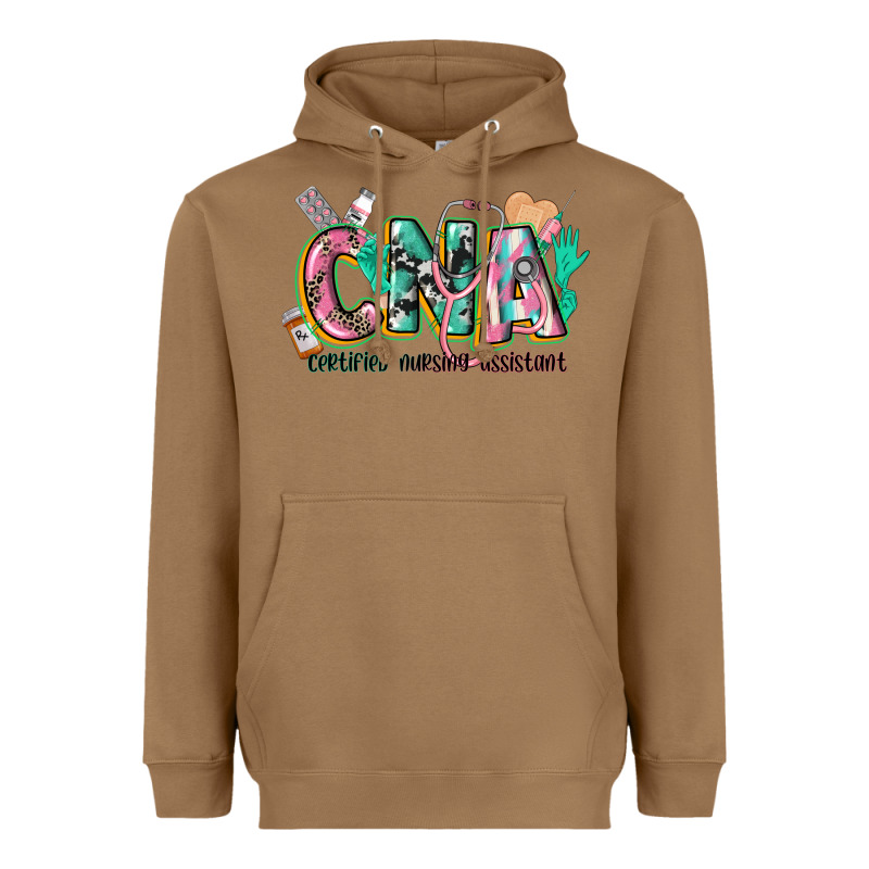 Certified Nursing Assistant Heavyweight Hoodie by CowGirlArtShop | Teevron