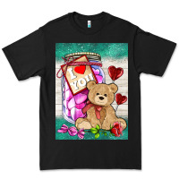Black candy jar with bear  air Premium Tee - AdoDesignShop