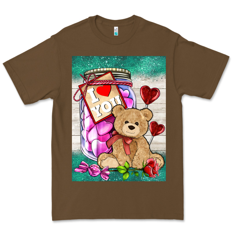 Candy Jar With Bear  Air Premium Tee by AdoDesignShop | Teevron