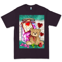 Plum candy jar with bear  air Premium Tee - AdoDesignShop