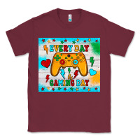 Burgundy every day is gaming day Classic Tee - JahusDesignShop