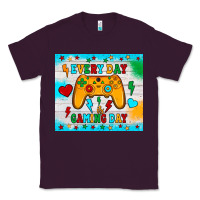 Plum every day is gaming day Classic Tee - JahusDesignShop