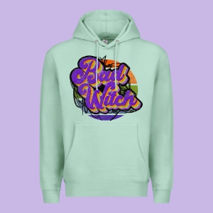 Bad Witch Premium Hoodie Designed By Jahusdesignshop