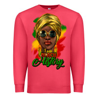 Cardinal I am Black History Premium Sweatshirt - HowdyJamesFarm