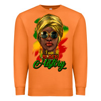 Carrot I am Black History Premium Sweatshirt - HowdyJamesFarm