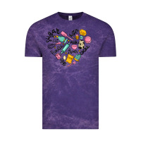 Cloud Purple vanilla eggs sugar cocoa and kitchen heart Vintage Tee - MaliasSmallBusiness