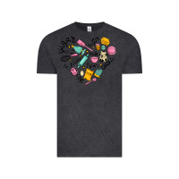 Vintage Black vanilla eggs sugar cocoa and kitchen heart Vintage Tee - MaliasSmallBusiness