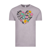 Vintage Zinc vanilla eggs sugar cocoa and kitchen heart Vintage Tee - MaliasSmallBusiness