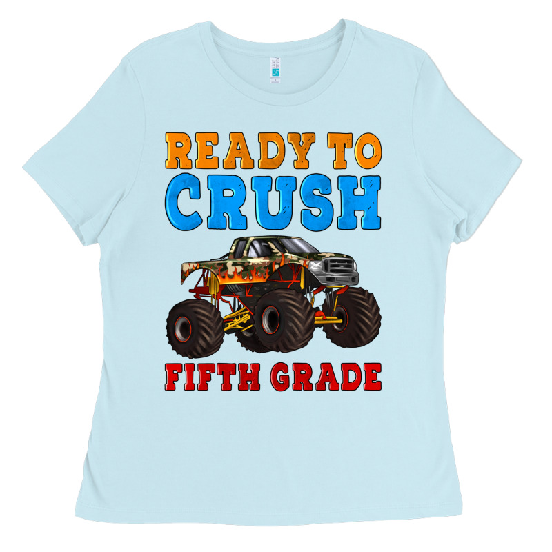 Ready To Crush Fifth Grade Ladies Tee by Artiststas | Teevron